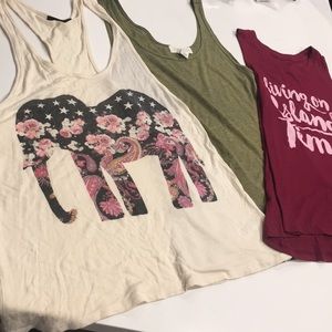 Tank tops - all 3 for $12